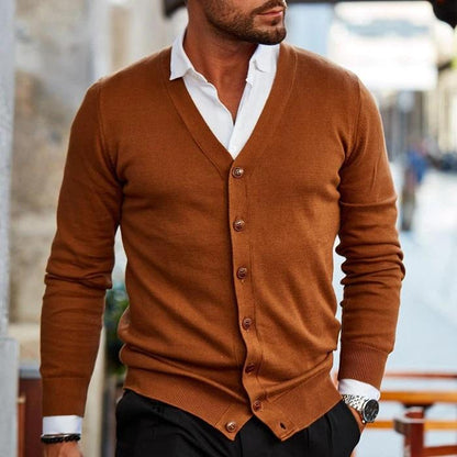 Zacharie | Cardigan en tricot pour hommes