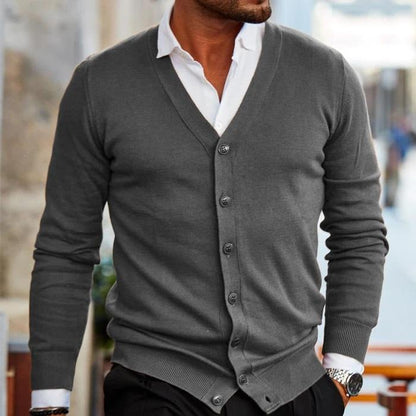 Zacharie | Cardigan en tricot pour hommes