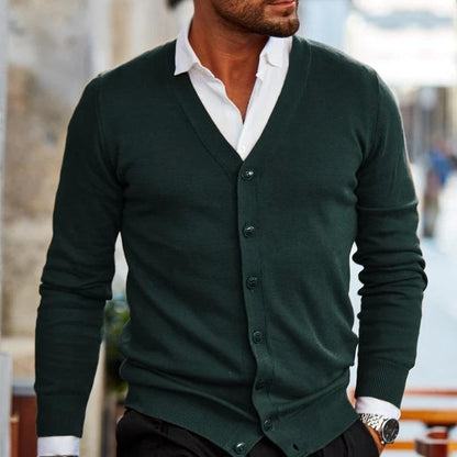 Zacharie | Cardigan en tricot pour hommes