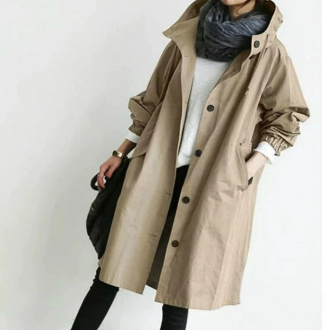 Lucien - Trench Coat Déperlant, Élégant