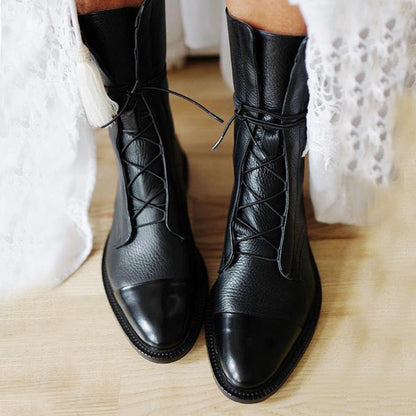 Daniela - Bottines en Cuir Premium pour Femmes - À Talons