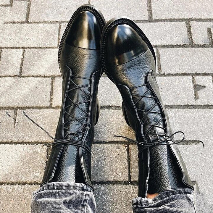 Daniela - Bottines en Cuir Premium pour Femmes - À Talons