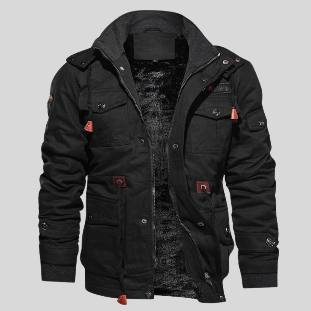 Felix - Veste d'hiver chaude pour homme - Sherpa et durable