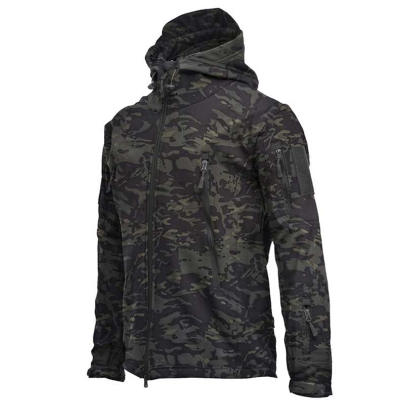 Josef - Veste Tactique Coupe-Vent pour Hommes - Design Durable