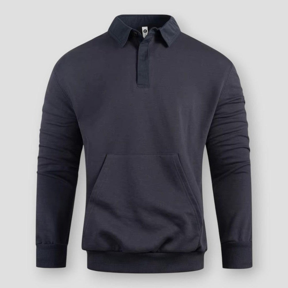 LuxeFit - Polo classique uni