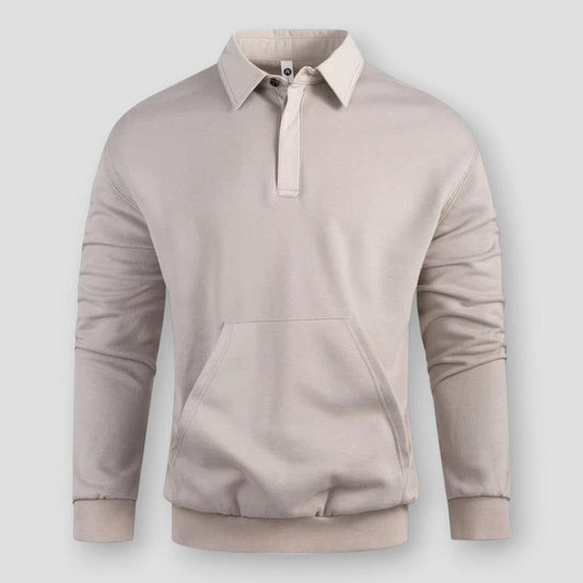 LuxeFit - Polo classique uni