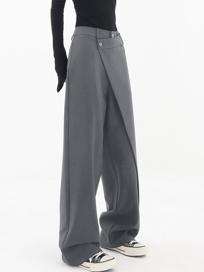 Brooke - Pantalon Ample Asymétrique pour Femmes - Moderne