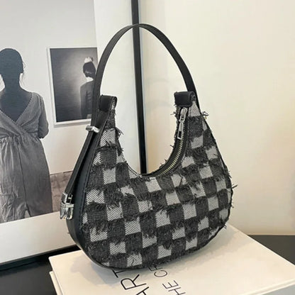 Rosalie | Sac à main à carreaux pour femmes