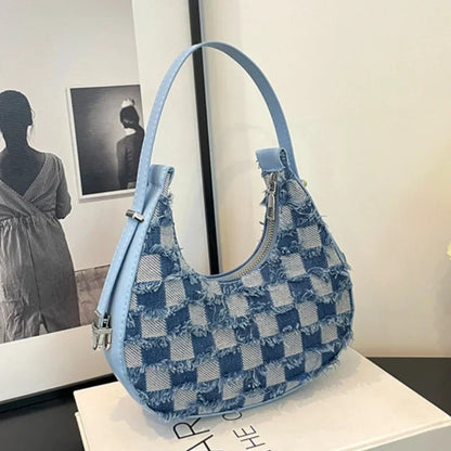 Rosalie | Sac à main à carreaux pour femmes