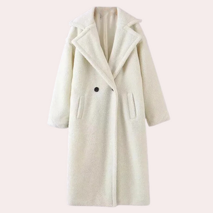 Aurélie - Veste femme coupe ample | Longue